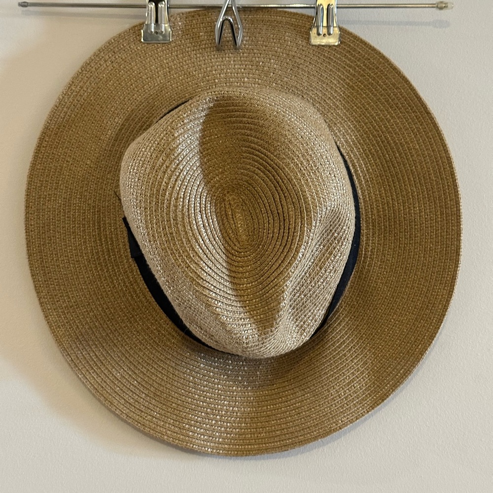 Stylish Tan Straw Hat